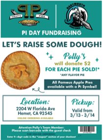 DMS Polly\'s Pie Fundraiser